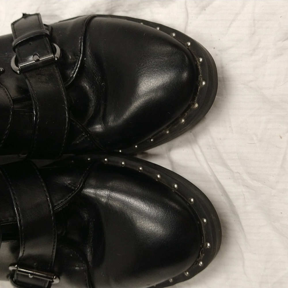 A New Day• black moto boots - Picture 3 of 9